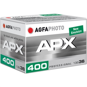 ασπρομαυρα, ασπρομαυρο, φιλμ, φιλμς, σκοτεινος, θαλαμος, φωτογραφικά, χαρτια, χημικα, τσαντες, τριποδο - Agfa Agfapan APX 400 Ασπρόμαυρο Φιλμ 135-36 ISO 400