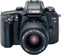 ασπρομαυρα, ασπρομαυρο, φιλμ, φιλμς, σκοτεινος, θαλαμος, φωτογραφικά, χαρτια, χημικα, τσαντες, τριποδο - Canon EOS 33 body kit 24-85 CANON lens SLR φωτογραφική μηχανή film camera  35mm μεταχειρισμένη.