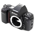 ασπρομαυρα, ασπρομαυρο, φιλμ, φιλμς, σκοτεινος, θαλαμος, φωτογραφικά, χαρτια, χημικα, τσαντες, τριποδο - Nikon F801 SLR αναλογική φωτογραφική μηχανή body μεταχειρισμένη 