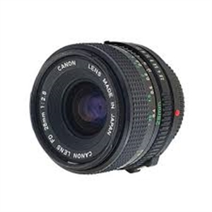 ασπρομαυρα, ασπρομαυρο, φιλμ, φιλμς, σκοτεινος, θαλαμος, φωτογραφικά, χαρτια, χημικα, τσαντες, τριποδο - CANON LENS 28mm f2,8 MF FD φακός αναλογικός ευρυγώνιος μεταχειρισμένος