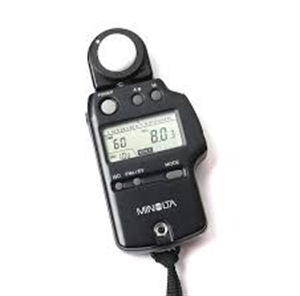 ασπρομαυρα, ασπρομαυρο, φιλμ, φιλμς, σκοτεινος, θαλαμος, φωτογραφικά, χαρτια, χημικα, τσαντες, τριποδο - MINOLTA  auto meter IVF ψηφιακό φωτόμετρο φλασόμετρο χειρός μεταχειρισμένο